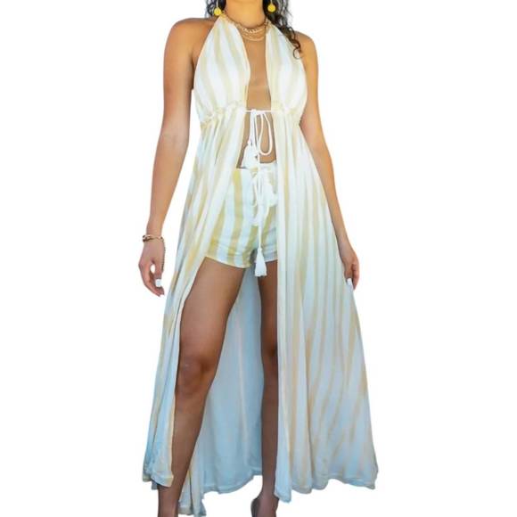 NEW SURELYMINE viva vacation set in beige - Picture 1 of 4